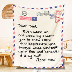 Personalized Fleece Throw Blanket