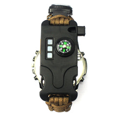 HE WILL LOVE THIS!!  Outdoor Paracord Watch with Compass