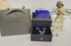 Beautiful Blue Butterfly Gift Set
