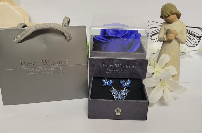 Beautiful Blue Butterfly - Gift Set