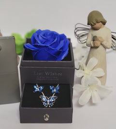 Beautiful Blue Butterfly Gift Set