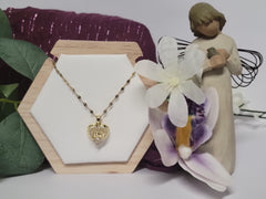 Emeraude LOVE Necklace