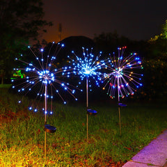 Celebration LED Solar Ground Fireworks Lanterns