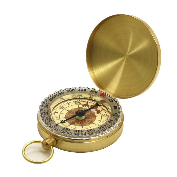 Elegant Glow-in-the-Dark Compass (Luminous)