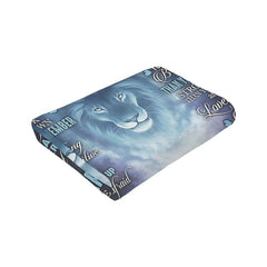 Grandson's Lion Fleece Blanket