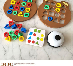 Puzzle Bear - Montessori Shape Matching Game