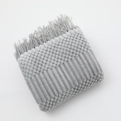 Nordic Sofa Blanket with Tassels