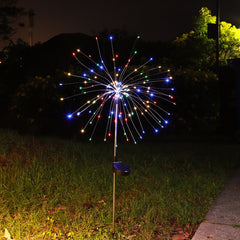 Celebration LED Solar Ground Fireworks Lanterns
