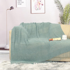 Nordic Knit Sofa Blanket
