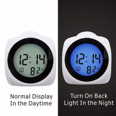 Chic Skyline Projection Alarm Clock