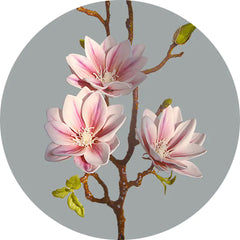 Elegant Magnolia Faux Flowers for Home Decor