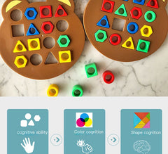 Puzzle Bear - Montessori Shape Matching Game