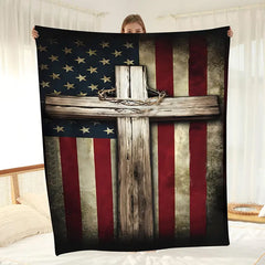 Colorful Theme Fleece Blanket