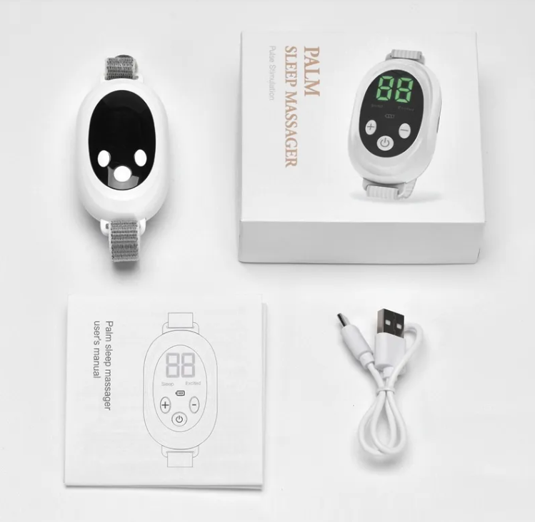 SleepTech Palm Sleep Massager, A Smart Sleep Aid