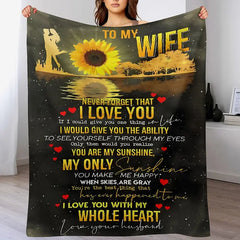 Personalized Fleece Throw Blanket