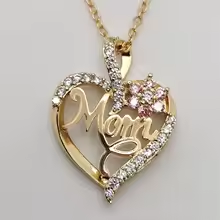 Perfect for Mom!  Beautiful Heart Necklace —