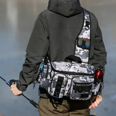 🎣 Outdoor Sports Multifunctional Fishing Bag – Built for Adventure, Designed for Style