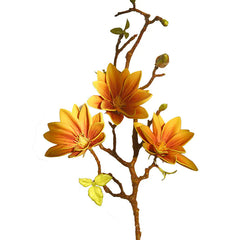 Elegant Magnolia Faux Flowers for Home Decor
