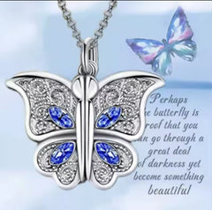❤️ Peek-A-Boo Butterfly Locket