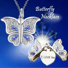 ❤️ Peek-A-Boo Butterfly Locket