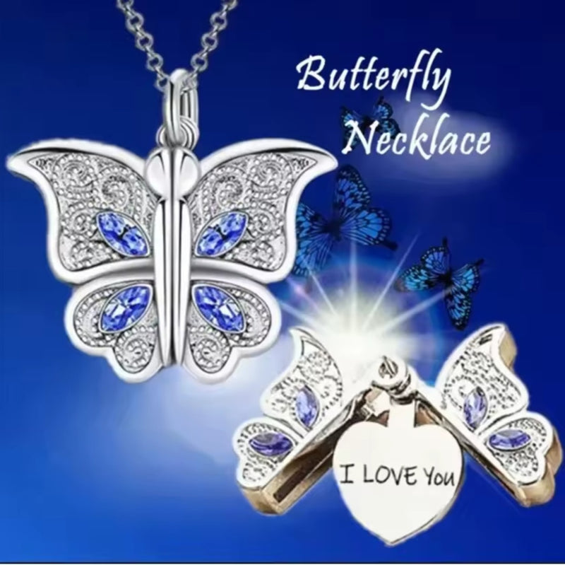 ❤️ Peek-A-Boo Butterfly Locket