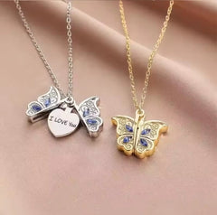 ❤️ Peek-A-Boo Butterfly Locket