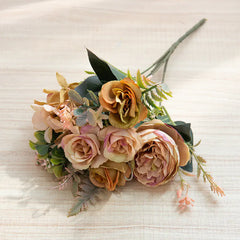 Wholesale Artificial Peony Bouquet for Home Decor