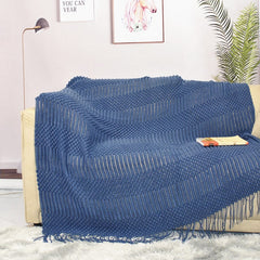 Nordic Knit Sofa Blanket