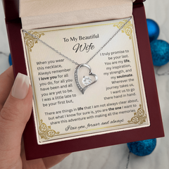 This Made Her Cry!  This is the Forever Love Necklace