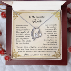 This Made Her Cry!  This is the Forever Love Necklace