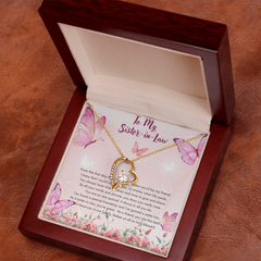She's Like A Best Friend!  Your Sister-in-Law will CHERISH the "Forever Love Necklace"