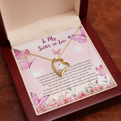 She's Like A Best Friend!  Your Sister-in-Law will CHERISH the "Forever Love Necklace"