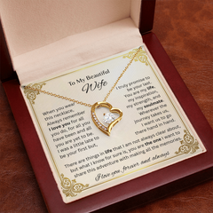 This Made Her Cry!  This is the Forever Love Necklace