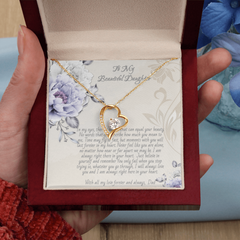 Forever Love Necklace - Share this Stunning Necklace as a reminder that she is Forever in your Heart!