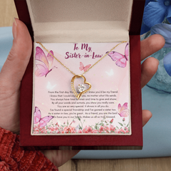She's Like A Best Friend!  Your Sister-in-Law will CHERISH the "Forever Love Necklace"