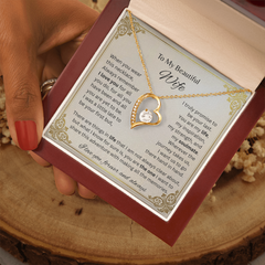 This Made Her Cry!  This is the Forever Love Necklace