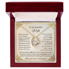 This Made Her Cry!  This is the Forever Love Necklace