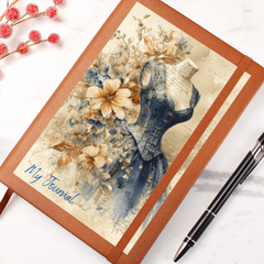 Vintage Memory Keeper Journal – Beautiful Vegan Leather Gift for Her
