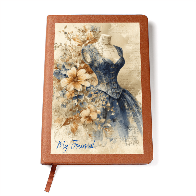 Vintage Memory Keeper Journal – Beautiful Vegan Leather Gift for Her