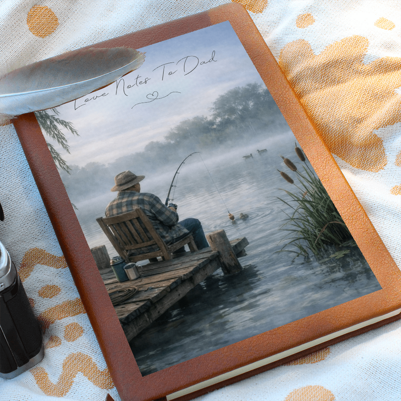 Love Notes To Dad | Keepsake Journal for Grieving Hearts