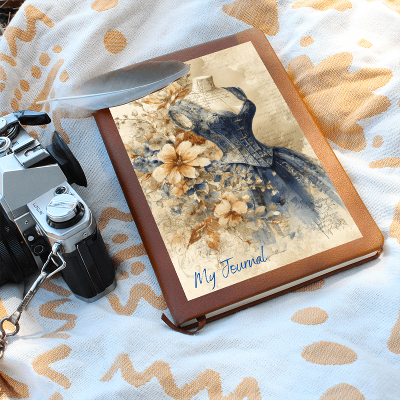 Vintage Memory Keeper Journal – Beautiful Vegan Leather Gift for Her