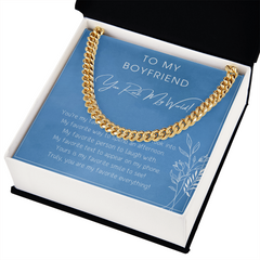 Fabulous Cuban Link Chain Necklace For Him
