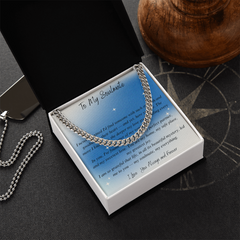 He is your Soulmate - The Cuban Necklace - The Perfect Confirmation Of Your Love
