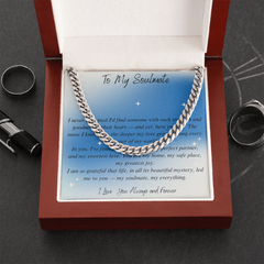 He is your Soulmate - The Cuban Necklace - The Perfect Confirmation Of Your Love