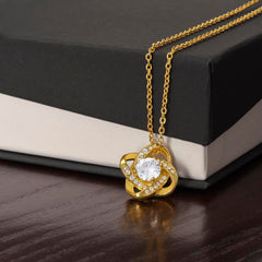 She's not just your Mom... She is like your best friend!  The Love Knot Necklace is PERFECT!