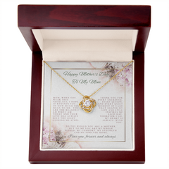 She's not just your Mom... She is like your best friend!  The Love Knot Necklace is PERFECT!