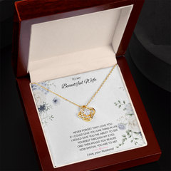 Ties That Bind the Heart - Love Knot Necklace