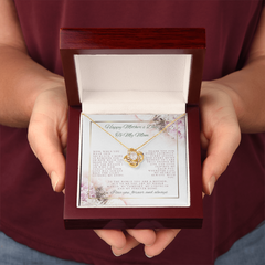 She's not just your Mom... She is like your best friend!  The Love Knot Necklace is PERFECT!