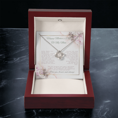 She's not just your Mom... She is like your best friend!  The Love Knot Necklace is PERFECT!