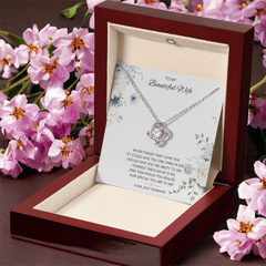 Ties That Bind the Heart - Love Knot Necklace